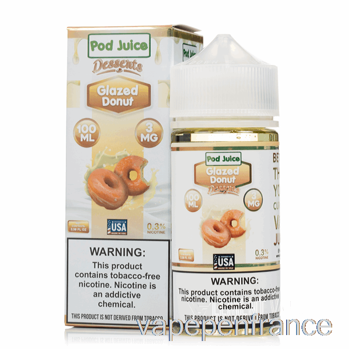 Beignet Glacé - Jus De Dosette - Stylo Vape 100ml 0mg